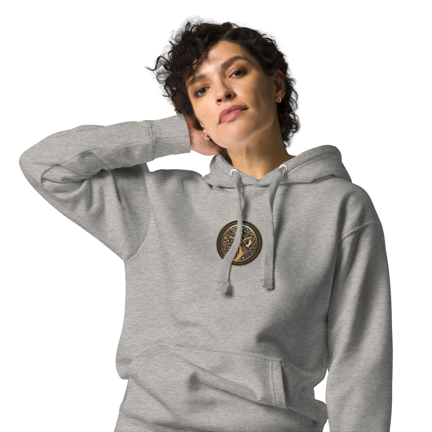 Common Ground Tree of Life Embroidered Unisex Hoodie